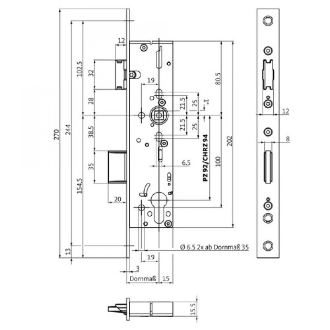 BKS B-1820 Panic Lock